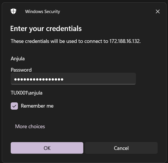 RDP Connection