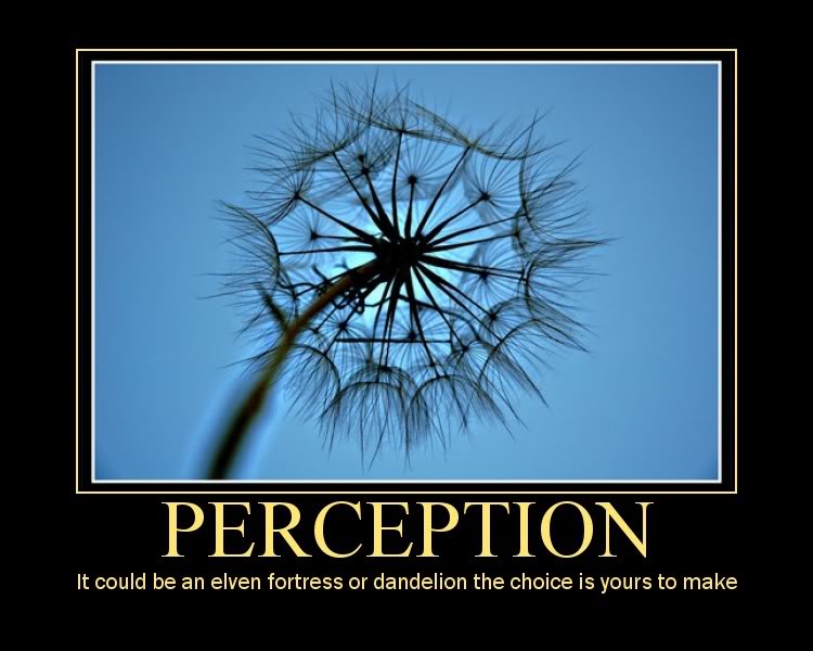 Abstract image representing perception