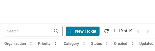 New Ticket Button